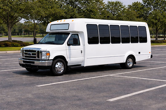 20-passenger minibus available for charter in West Palm Beach, FL