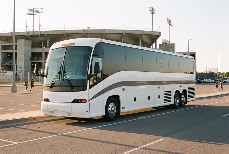 Sports Team Charter Bus Rentals in West Palm Beach, FL
